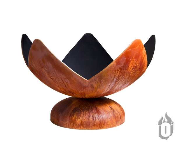 "Fire Flower" Fire Bowl (Made In USA) - Phoenix Fire Art Store