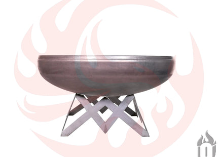 Liberty Fire Pit with Angled Base (Made in USA) - Phoenix Fire Art Store