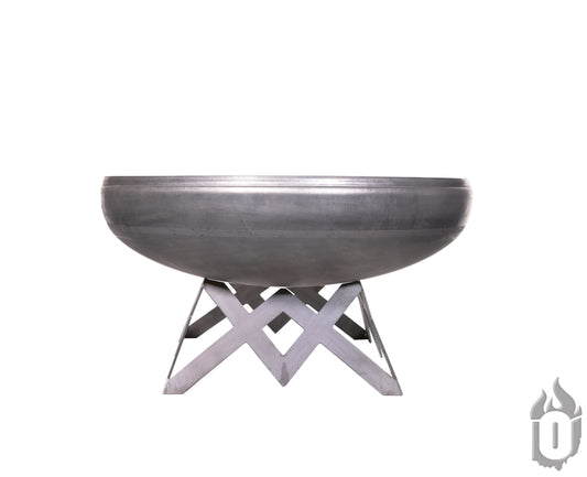 Liberty Fire Pit with Angled Base (Made in USA) - Phoenix Fire Art Store