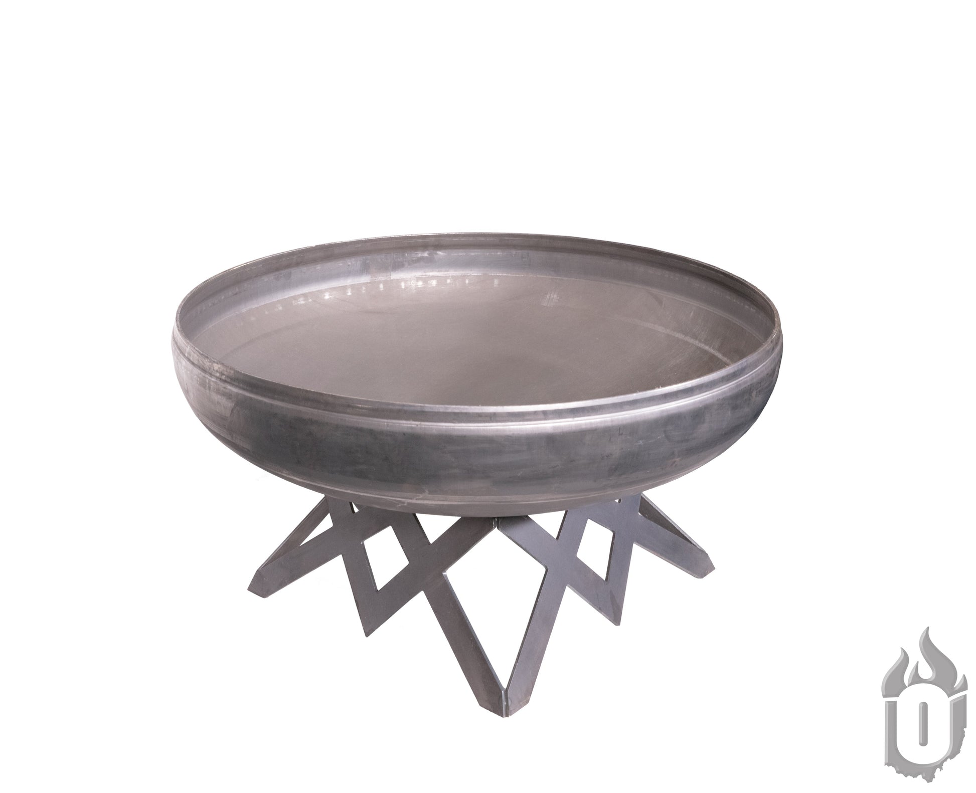 Liberty Fire Pit with Angled Base (Made in USA) - Phoenix Fire Art Store