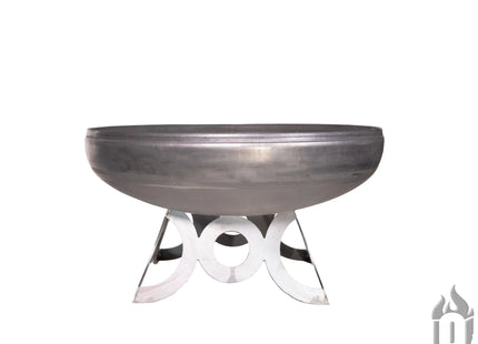 Liberty Fire Pit with Circular Base (Made in USA) - Phoenix Fire Art Store
