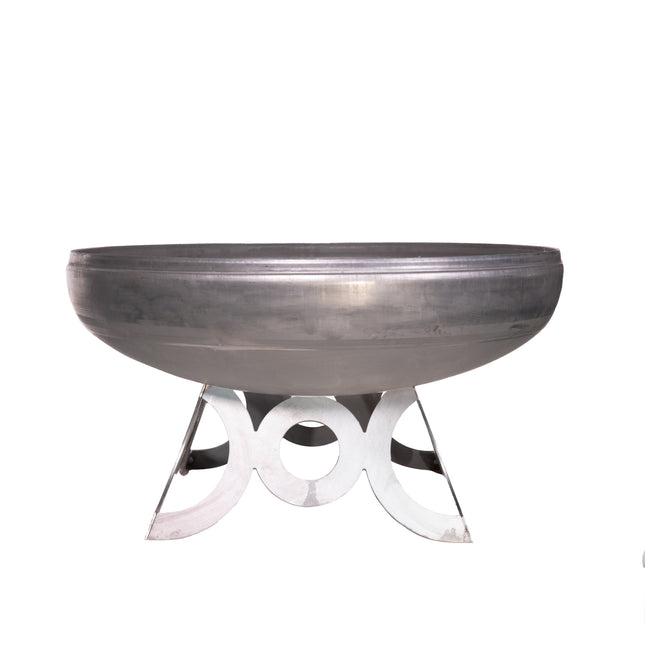 Liberty Fire Pit with Circular Base (Made in USA) - Phoenix Fire Art Store