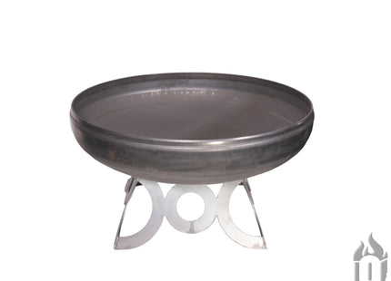 Liberty Fire Pit with Circular Base (Made in USA) - Phoenix Fire Art Store