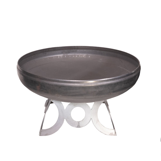Liberty Fire Pit with Circular Base (Made in USA) - Phoenix Fire Art Store