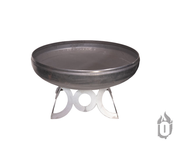 Liberty Fire Pit with Circular Base (Made in USA) - Phoenix Fire Art Store