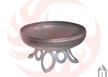 Liberty Fire Pit with Circular Base (Made in USA) - Phoenix Fire Art Store