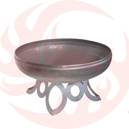 Liberty Fire Pit with Circular Base (Made in USA) - Phoenix Fire Art Store