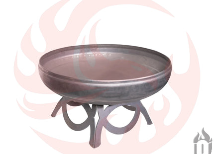 Liberty Fire Pit with Curved Base (Made in USA) - Phoenix Fire Art Store