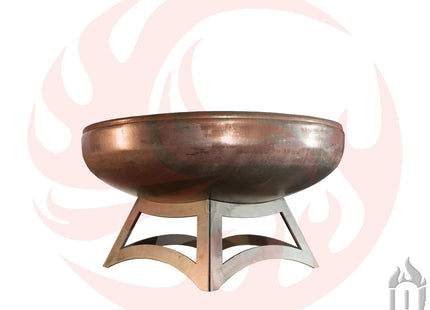 Liberty Fire Pit with Hollow Base (Made in USA) - Phoenix Fire Art Store
