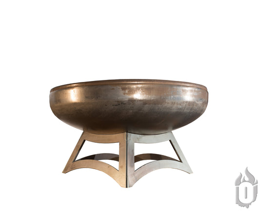 Liberty Fire Pit with Hollow Base (Made in USA) - Phoenix Fire Art Store