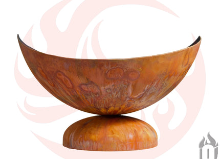 "Lunar" Fire Bowl (Made In USA) - Phoenix Fire Art Store