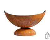 "Lunar" Fire Bowl (Made In USA) - Phoenix Fire Art Store