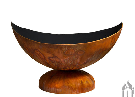 "Lunar" Fire Bowl (Made In USA) - Phoenix Fire Art Store