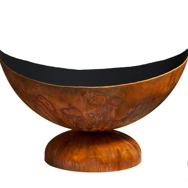 "Lunar" Fire Bowl (Made In USA) - Phoenix Fire Art Store