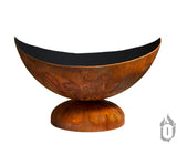"Lunar" Fire Bowl (Made In USA) - Phoenix Fire Art Store