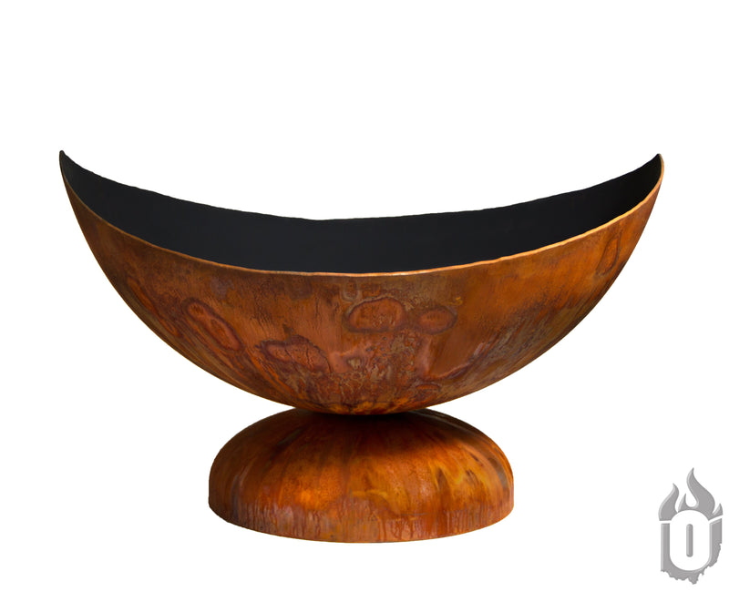 "Lunar" Fire Bowl (Made In USA) - Phoenix Fire Art Store