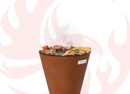 Arteflame ONE20 — 20″ One Series Flat-Top Charcoal Grill & Fire Bowl - Phoenix Fire Art Store
