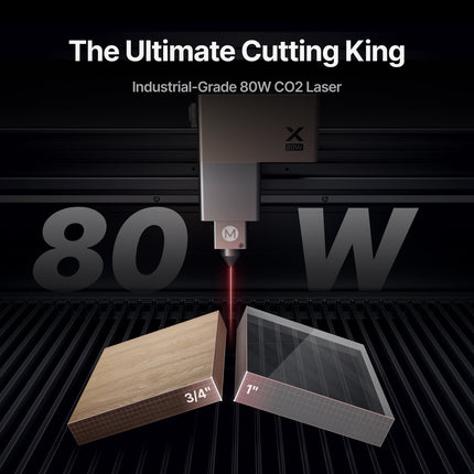 xTool P3 80W Flagship CO2 Laser Cutter with Intelligent Automation xTool