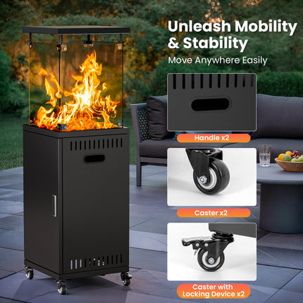 Pyra Base Patio Heater 41,000 BTU Pamapic