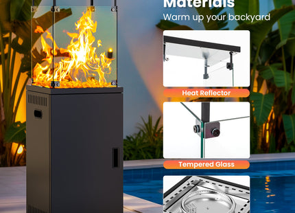 Pyra Base Patio Heater 41,000 BTU Pamapic