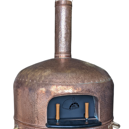 Traditional Wood Fired Brick Pizza Oven - Copperstone ProForno