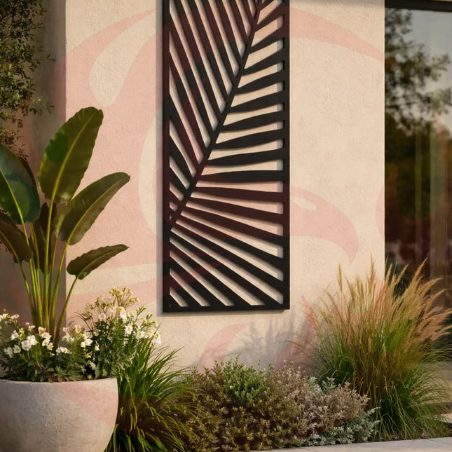 Laser-Cut Palm Panel - FREE SHIPPING MK Design Elements