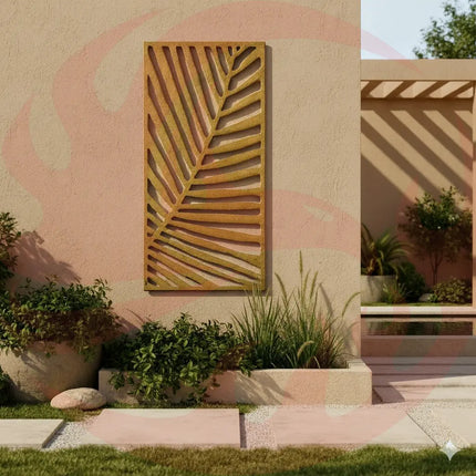 Laser-Cut Palm Panel - FREE SHIPPING MK Design Elements