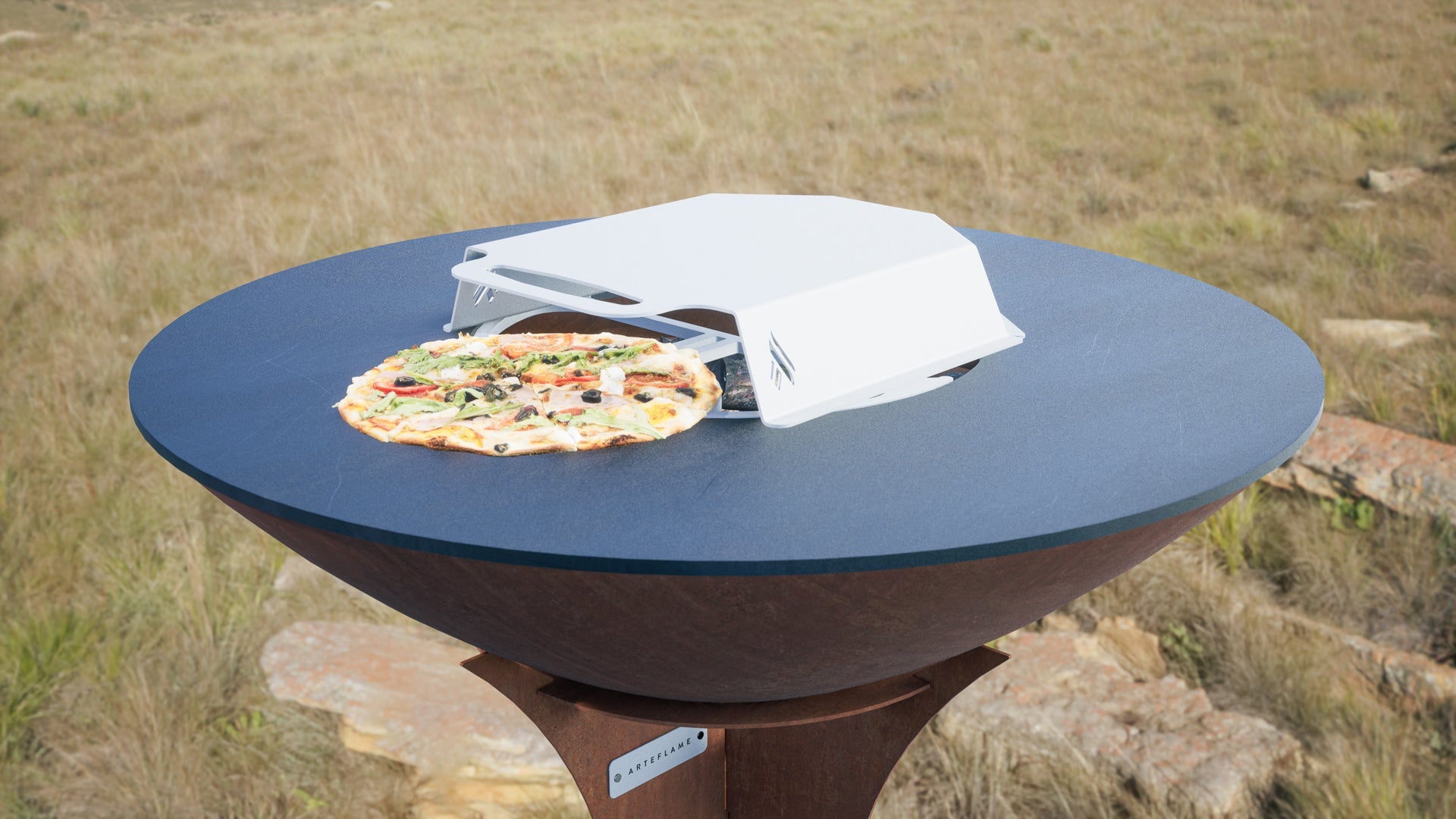 Arteflame Pizza Oven Kit for Grills - Bake Perfect Pizzas Every Time - Phoenix Fire Art Store