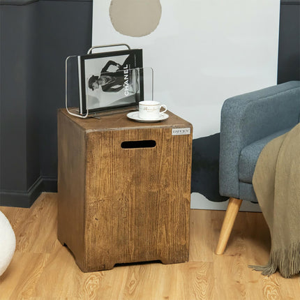 Premium 16" Outdoor Hideaway Table Cover For Standard 20 LBS Propane Tank (SAK73142)