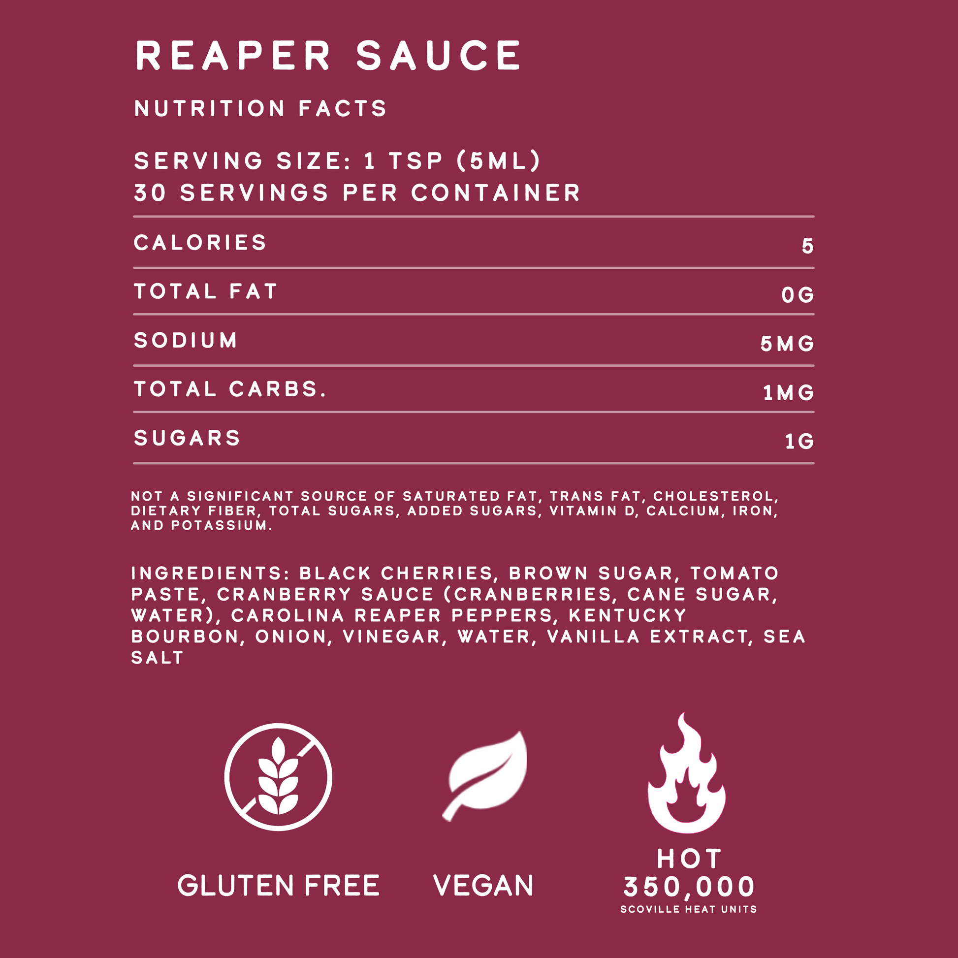 Reaper Hot Sauce - Phoenix Fire Art Store