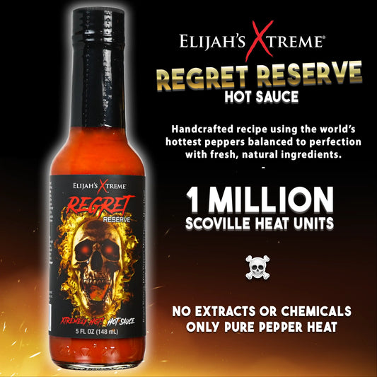 REGRET 𝘙𝘌𝘚𝘌𝘙𝘝𝘌 HOT SAUCE - Phoenix Fire Art Store