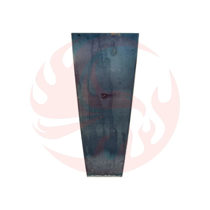 Steel Radius Tapered Planters - Corten Steel Outdoor Planter Box - Phoenix Fire Art Store