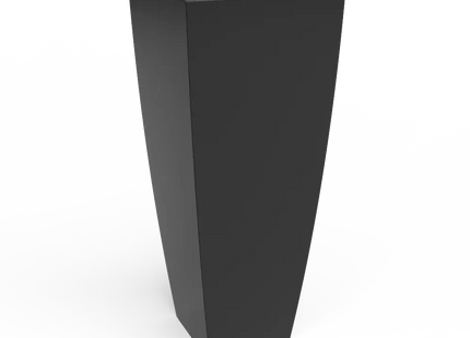 Steel Radius Tapered Planters - Corten Steel Outdoor Planter Box - Phoenix Fire Art Store