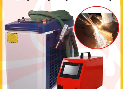 Raycus 2000W 4-in-1 Fiber Laser Welding Machine - Portable Handheld Laser Welder, Cleaner & Cutter for Metal - Phoenix Fire Art Store