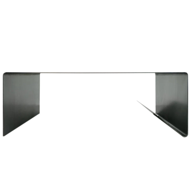 Rectangular Metal Coffee Table with storage Heavy Duty Raw Steel
