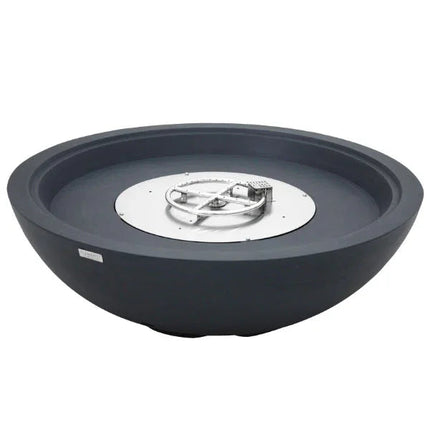 Elementi Plus Rose Bowl 48" Round Concrete Fire Bowl OFG420