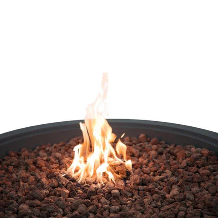 Elementi Plus Rose Bowl 48" Round Concrete Fire Bowl OFG420