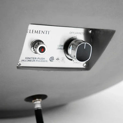 Elementi Plus Rose Bowl 48" Round Concrete Fire Bowl OFG420