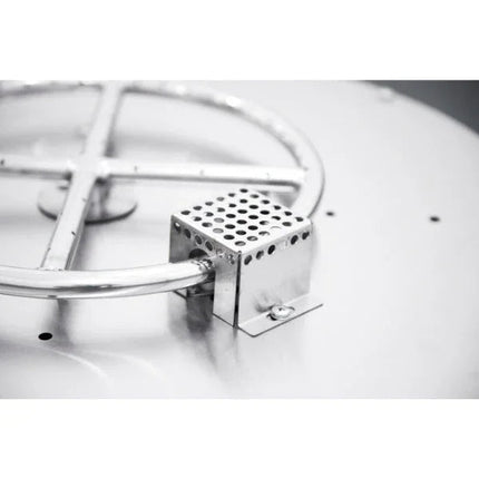 Elementi Plus Rose Bowl 48" Round Concrete Fire Bowl OFG420