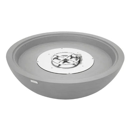 Elementi Plus Rose Bowl 48" Round Concrete Fire Bowl OFG420