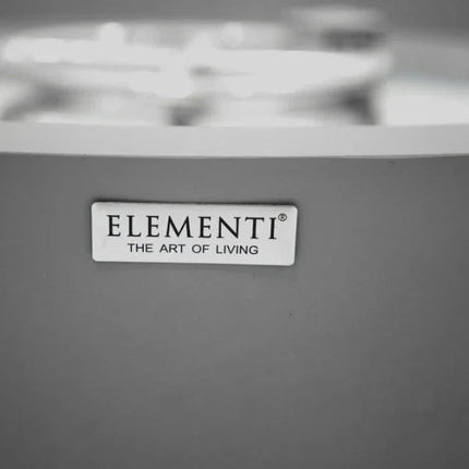 Elementi Plus Rose Bowl 48" Round Concrete Fire Bowl OFG420