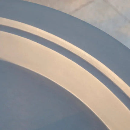 Elementi Plus Rose Bowl 48" Round Concrete Fire Bowl OFG420