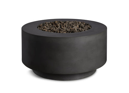 Rund | Cylindrical Concrete Fire Bowl - Phoenix Fire Art Store