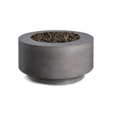 Rund | Cylindrical Concrete Fire Bowl - Phoenix Fire Art Store
