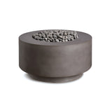 Rund | Cylindrical Concrete Fire Bowl - Phoenix Fire Art Store