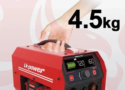 100A 240Wh Lithium Battery Powered Welder with Replaceable Battery Pack - Phoenix Fire Art Store
