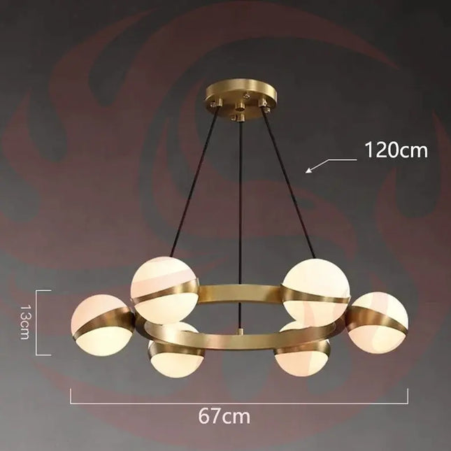 DecorBites™ LED Pendant Chandeliers for Living Room Dining Room Indoor Lighting Decorbites