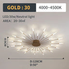 Golden 30 lights / Neutral White