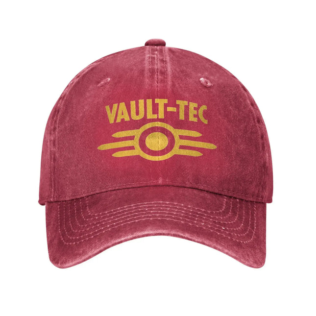 Vault-Tec Logo Fallout Baseball Cap - Unisex Gaming Hat