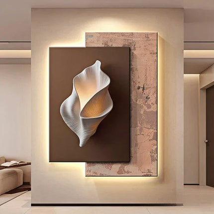 Crystal Porcelain LED Wall Light | Mural Decor - Phoenix Fire Art Store